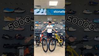 500€ vs 5000€ MTB  Stick Test bike bikelife downhill mountainbike mtb [upl. by Lleira]