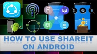 How to use shareit to transfer files from android to android [upl. by Leunamnauj535]