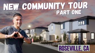 New Community Home Tour  Moving to Roseville CA [upl. by Slade]