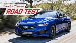 The 2021 Acura TLX Type S Delivers the Total Performance Sedan Experience  MotorWeek Road Test [upl. by Ennybor]