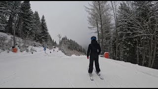 Skiing Austria Semmering Österreich Ski 4k [upl. by Jevon]