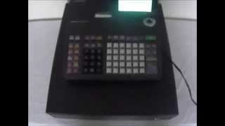 CASIO PCRT 2300 CAJA REGISTRADORA PROGRAMACION BASICA PBX 3016899 [upl. by Winters839]