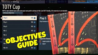 HOW TO COMPLETE TOTY CUP OBJECTIVES FAST  FIFA 23 Ultimate Team [upl. by Laet]