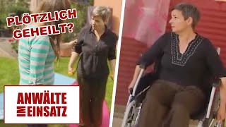 Rollstuhl Gestern Sport Heute Täuscht die „kranke“ Mama alle 12 Anwälte im Einsatz  SAT1 [upl. by Gilberta]