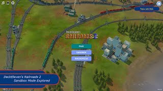 DeckElevens Railroads 2  Sandbox Mode Explored [upl. by Yelrihs]