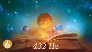 432 hz Raise your Vibrational Frequency  Manifest Miracles  Meditation Music [upl. by Kcirdneh]