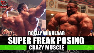 ROELLY WINKLAAR Super Freak Guest Posing NPC Natural Ohio [upl. by Aitnuahs]