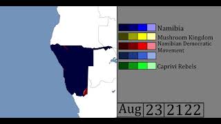 Namibia Civil War  Every Day Alternate Future 21222124 [upl. by Eidod]