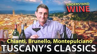 Which Tuscan Wine to Buy  Your Guide to Chianti Brunello Montalcino Vino Nobile di Montepulciano [upl. by Aizirtap]