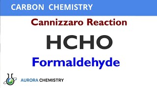 ✍️ CANNIZZARO reaction of FORMALDEHYDE HCHO [upl. by Notlek953]