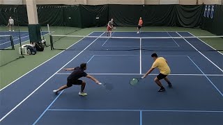 45 Nationals bound  Practicing up against alumni college players [upl. by Jem]