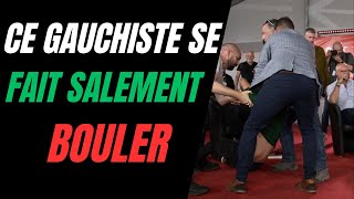 RITCHY THIBAULT LFI SE FAIT BOULER SUR SCÈNE PAR LA SÉCURITÉ [upl. by Tippets]