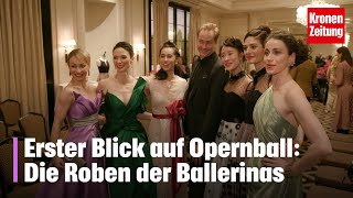 Blick auf OpernballRoben Ballettschuhe unbequem High Heels sind schlimmer kronetv ADABEI [upl. by Winnick]