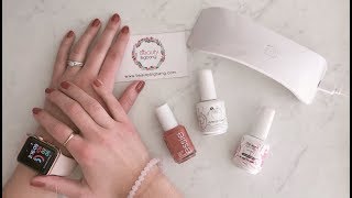 Turning regular nail Polishes into Gel nails  Kathleens Basics [upl. by Asillem]