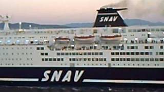 SNAV LAZIO  partenza delle 20 [upl. by Rosie536]