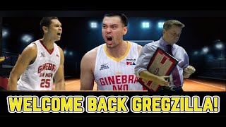 SA WAKAS GINEBRA NAKUHA PBA RIGHTS NI GREG SLAUGHTER  WELCOME BACK GREGZILLA [upl. by Henni730]