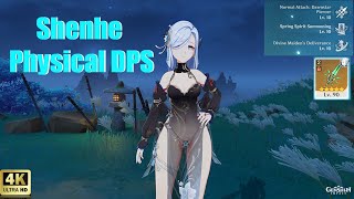 Shenhe Physical DPS Showcase [upl. by Nnaj]