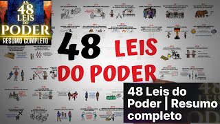 RESUMO AS 48 LEIS DO PODER conquiste e mantenha o poder em todos os aspectos da sua jornada [upl. by Rinna122]