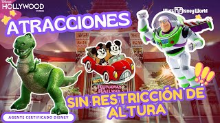 TODAS las atracciones para NIÑOS en DISNEY hollywood studios  DISNEY WORLD [upl. by Darnell]