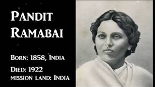 Indian Christian Lady  Pandita Ramabai Biography  Social Worker  Tamil [upl. by Blackstock41]