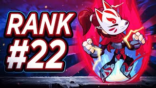 Pavelski Goes GOD MODE on Hattori in Brawlhalla Ranked Full Gameplay [upl. by Eunice]