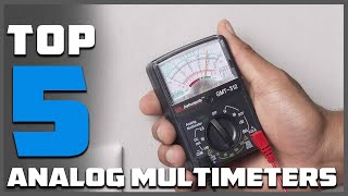 Professional Picks The 7 Most Reliable Analog Multimeters [upl. by Ytsihc442]