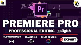 Premiere pro editing  Tamil TutorialTRANSITIONS COLOR GRADING EXPORT premierpro colorgrading [upl. by Kappel]