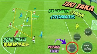 Taktik EA FC 24 Build Up Attack Tiki Taka [upl. by Aicsila]