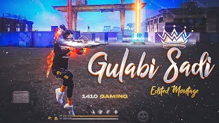 Gulabi Sadi Free Fire Montage  Trending Song 🔥 free fire song  free fire status [upl. by Lan]