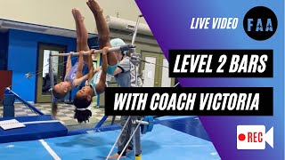 Entire Level 2 Bar Practice with Coach Victoria [upl. by Sidoon]