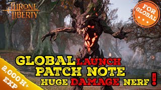 Global Launch Patch Note  Names for Weapon Combinations  Balance changes  Throne And Liberty [upl. by Elleiad]