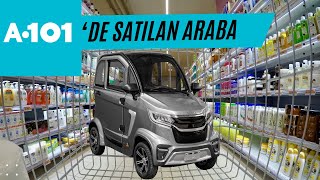 A101de Satılan Yeni Volta EV1  En Ucuz Elektrikli Araba [upl. by Araccot]