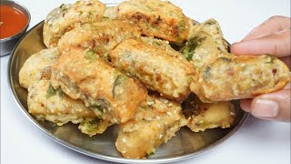 जब रोटी सब्जी बनाने का मन न करे तो 5 मिनट में गेहूं के आटे से इसे बनालो  Breakfast recipe  Nashta [upl. by Packston]