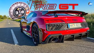 NEW Audi R8 GT  0318 kmh acceleration🏁  Automann in 4K [upl. by Akinor]