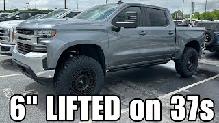 Chevy Silverado 1500 6quot BDS LIFTED on 37sEVEREST [upl. by Ecirtemed97]