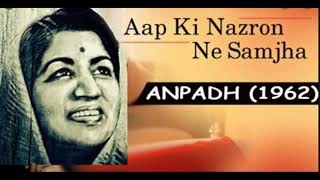 Aapki Nazron Ne Samjha  Lata Mangeshkar Live Concert [upl. by Esihcoc]