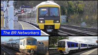 The British Rail Networkers  Class 165 166 365 465 466 Passenger Trains [upl. by Lillith]