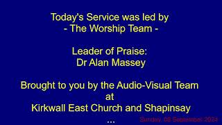 Worship At Kirkwall East Church [upl. by Lindo]