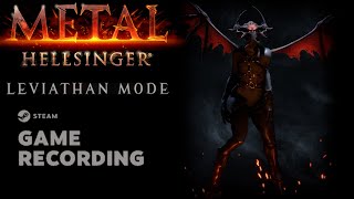 METAL Hellsinger  Steam Game Recording Leviathan Mode [upl. by Nilo]