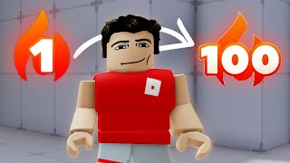 i tried getting a 100 win streak in rivals without spending robux [upl. by Halimak]