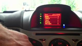 2012 Ford Fiesta How to turn the Traction Control off [upl. by Pain]