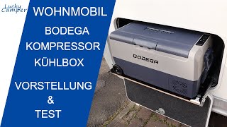 Vorstellung amp Test  Kompressor Kühlbox BODEGA  2 Kühlzonen und APP Steuerung 👍  Lucky Camper [upl. by Kieffer]