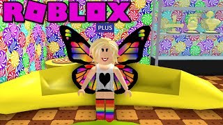 Roblox MeepCity  Rainbow Butterfly Wings amp Star Ball [upl. by Revilo]