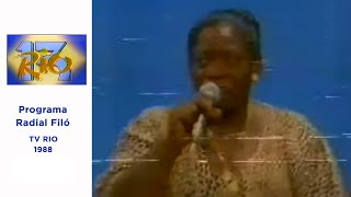 CULTNE  Jovelina Pérola Negra na Radial Filó  1988 [upl. by Eseilanna]