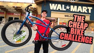 THE CHEAP BIKE CHALLENGE  WHISTLER BIKE PARK [upl. by Blanc]