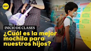 Inicio de clases ¿Cuál es la mejor mochila escolar 🎒 [upl. by Ardith]