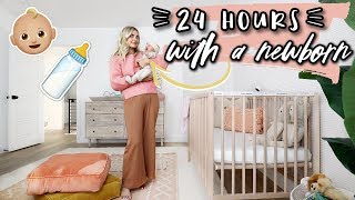 24 HOURS WITH A NEWBORN  Aspyn Ovard [upl. by Nahsab201]