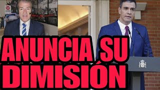 DIRECTO URGENTE ANTE EL ANUNCIO DE DIMISIÓN DE SÁNCHEZ [upl. by Ajani357]