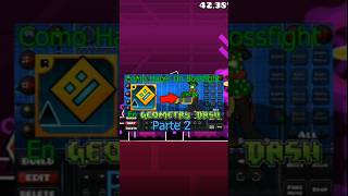 Bossfight en Geometry Dash gd geometrydash games [upl. by Rennane84]