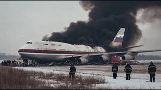 JUST NOW Swedish Gripen shot down Russias presidential ‘Doomsday plane’ taking off near Moscow [upl. by Alathia848]